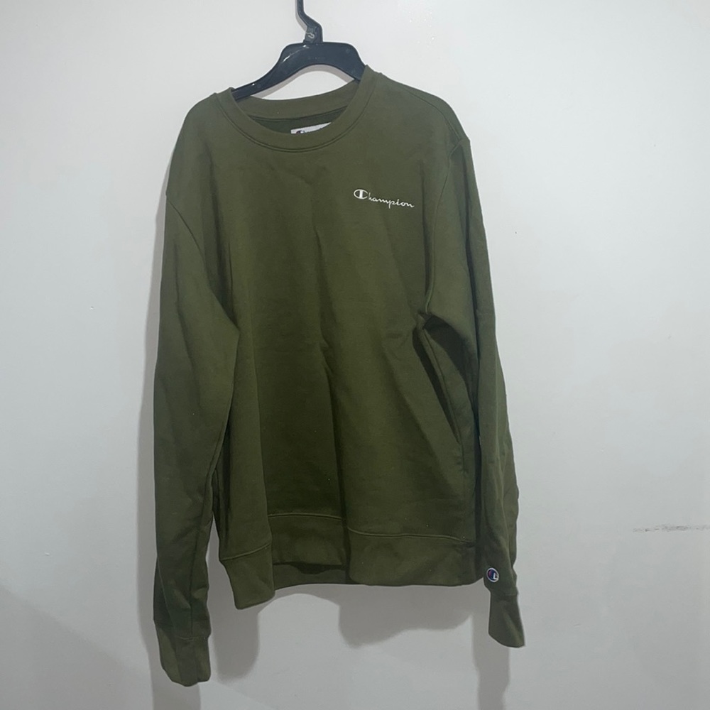 Champions Crewneck (Olive)